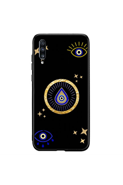 Other Samsung A70 Drop Beads Black Glossy Θήκη