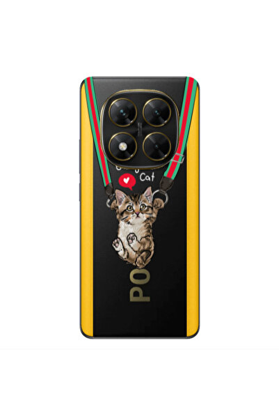 Other Xiaomi Poco X7 Swinging cat Transparent Silicone TPU Θήκη