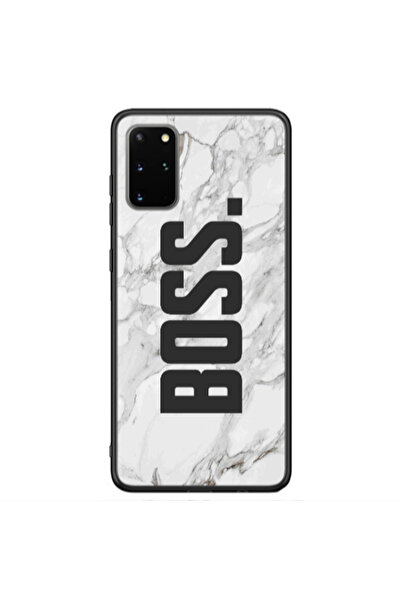 Other Samsung S20 Plus Marble Boss Black Glossy Θήκη