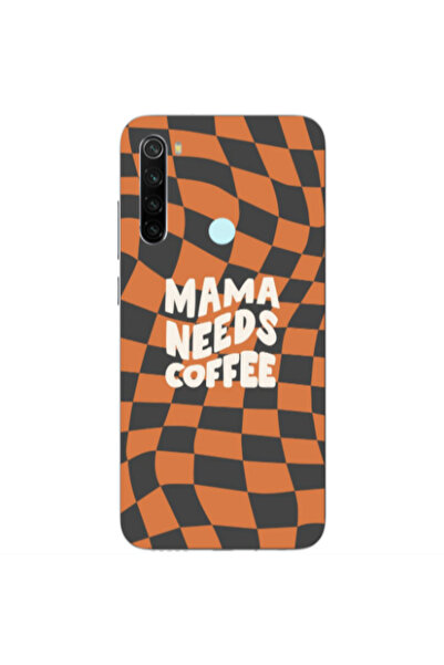 Other Xiaomi Redmi Note 8 Mama needs coffee Transparent Silicone TPU Θήκη