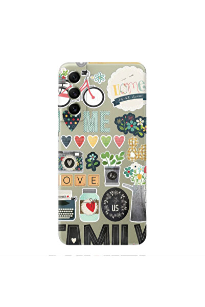 Other Samsung S22 Plus Family love home Transparent Silicone TPU Θήκη
