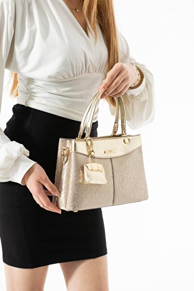 Çanta Trend Women's Handbag with Charm Gift