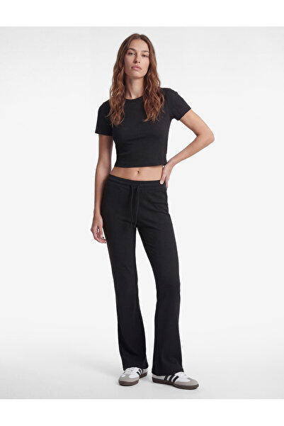 Koton Spanish Style High Waist Lace-Up Sports Sweatpants