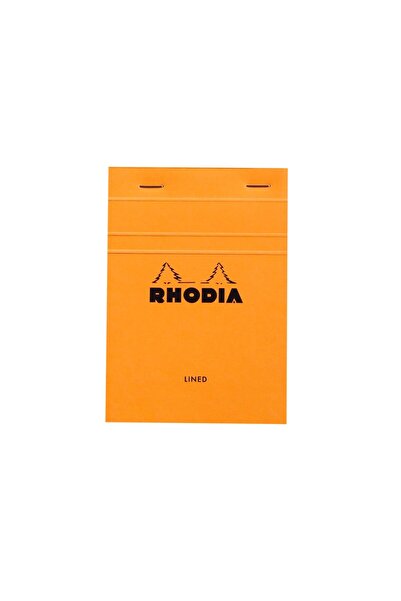 Rhodia Blocnotes capsat N13 10.5 x 14.8 cm 80 pagini Portocaliu