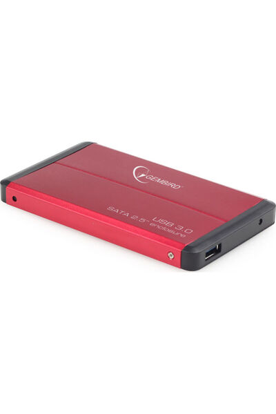 Gembird Θήκη για Σκληρό Δίσκο 2.5 " SATA III με Σύνδεση USB 3.0 Κόκκινο Κωδικ...