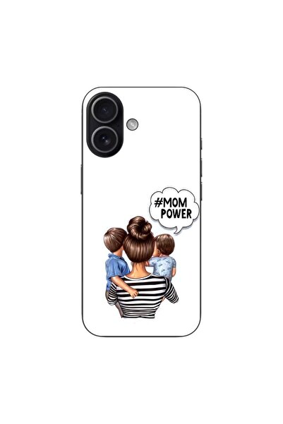 OEM Husa compatibila cu Apple iPhone 17 Silicon Gel Tpu Model Mom of Boys