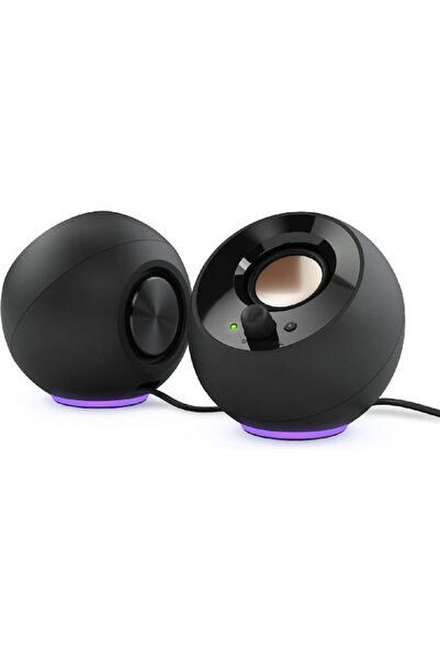 Creative Company Creative Pebble SE USB-C 2.0 Ηχεία με RGB 4.4W Μαύρο