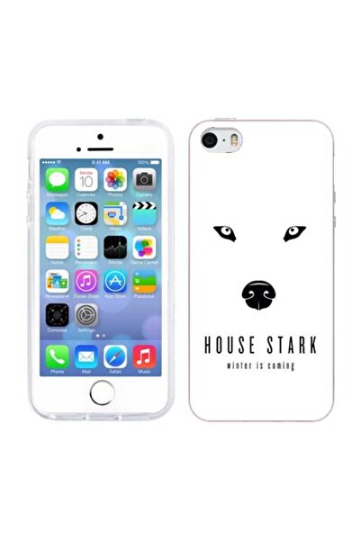 OEM Husa compatibila cu Apple iPhone 5S, iPhone 5 Silicon Gel Tpu Model Winte...