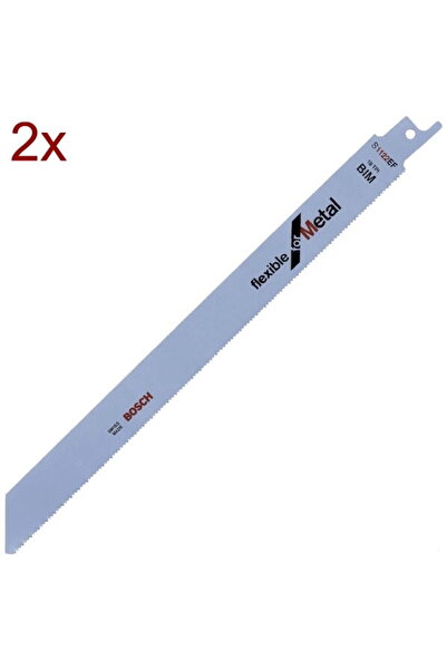 Bosch Sabre saw blade Top Bottom Set for metal, length 228 mm, 2 pcs