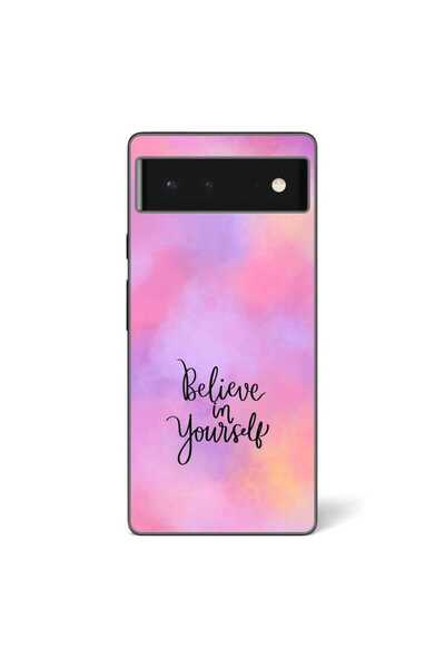 OEM Case compatible with Google Pixel 6 Silicone Gel Tpu Pattern Believe in Y...