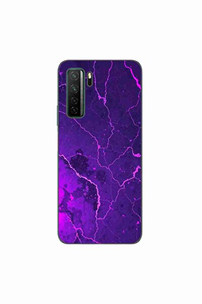OEM Husa compatibila cu Huawei P40 Lite 5G Silicon Gel Tpu Model Ultraviolet ...