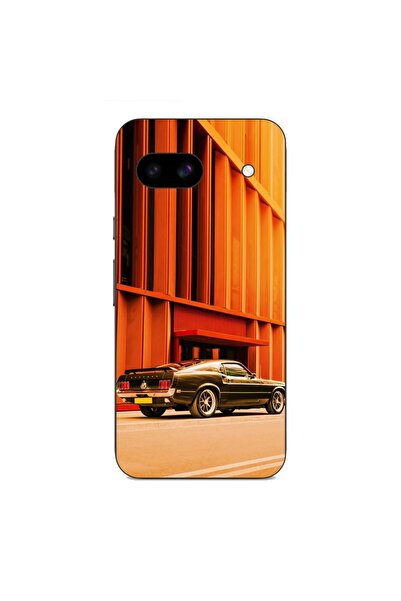 OEM Husa compatibila cu Google Pixel 8A Silicon Gel Tpu Model Mustang Sunset