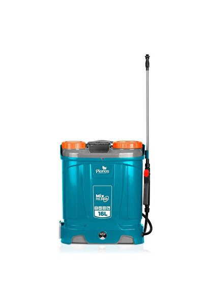 Plonos Pompa de stropit cu acumulator, plumb-acid, 12 V, 8 Ah, 4 duze diferit...