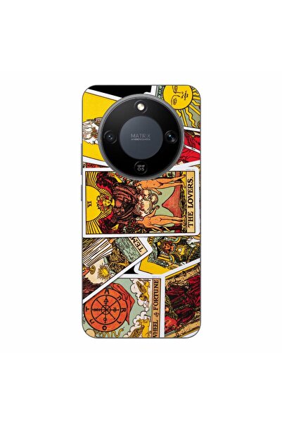 OEM Husa compatibila cu Honor Magic8 Lite Silicon Gel Tpu Model Carti Tarot