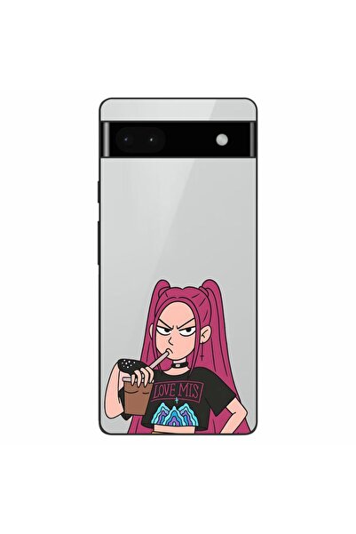 OEM Husa compatibila cu Google Pixel 6A Silicon Tpu Model KPop Demon Hunters ...