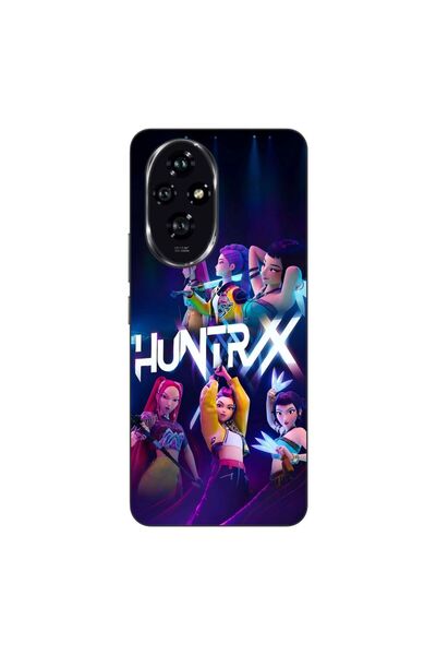 OEM Husa compatibila cu Honor 200 Silicon Gel Tpu Model KPop Demon Hunters Hu...