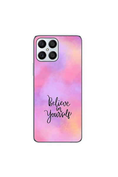 OEM Husa compatibila cu Honor X8 Silicon Gel Tpu Model Belive in Yourself