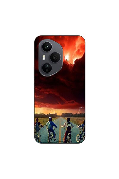 OEM Husa compatibila cu Honor 400 Pro Silicon Gel Tpu Model Stranger Things R...