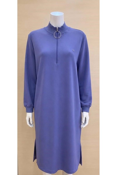 KADO 26Y257850 TUNİK BASİC FERMUARLI BALIKÇI YAKA LİLA