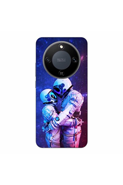 OEM Case compatible with Honor Magic8 Lite Silicone Gel Tpu Model Astronauts ...