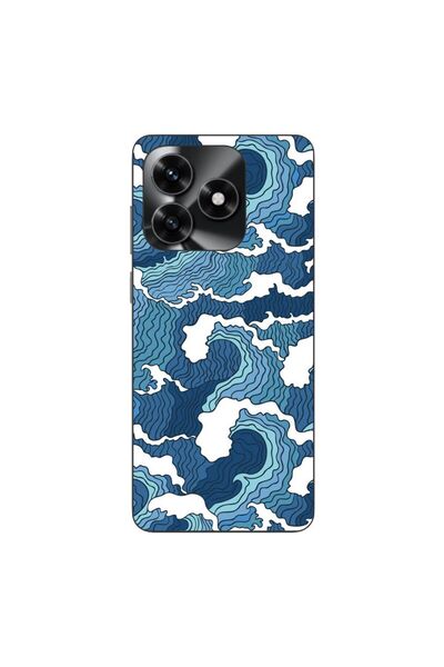 OEM Husa compatibila cu Honor X5c Plus Silicon Gel Tpu Model Crazy Waves