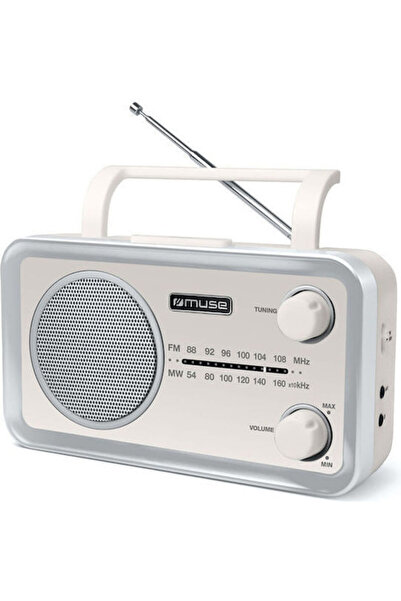 Muse.Co Muse MF-060 SC Φορητό Ραδιόφωνο Ηλεκτρικό / Μπαταρίας Κρεμ