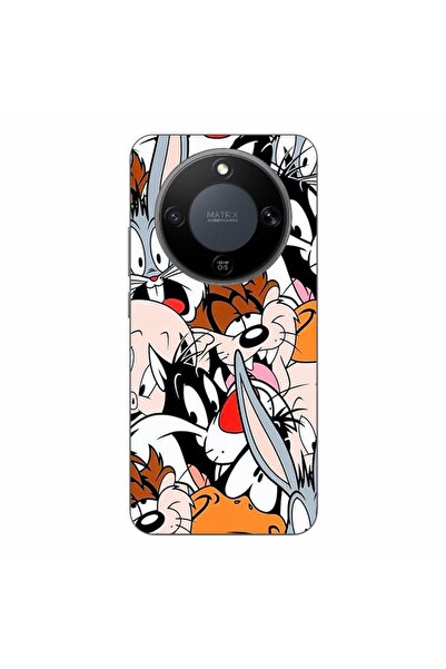 OEM Husa compatibila cu Honor Magic8 Lite Silicon Gel Tpu Model Looney Tunes