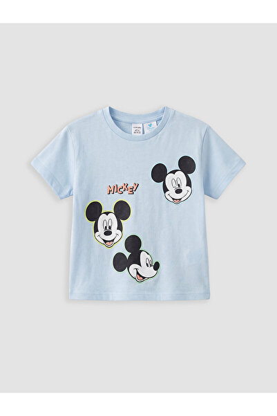 LC Waikiki Two Mt Shop Quality Mickey Mouse Printed Baby Boy T-Shirt