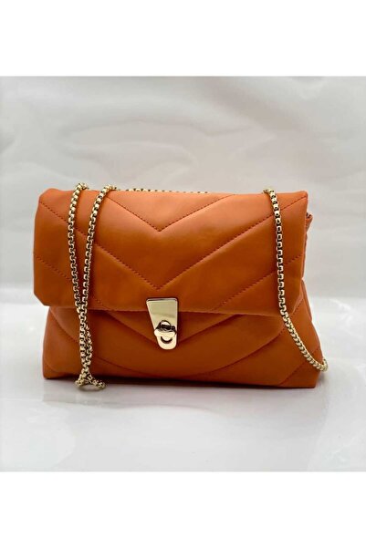 MAC&MOS Women's Orange Shoulder Bag