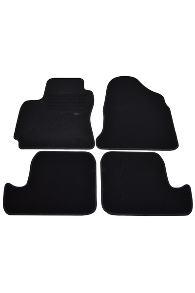 Best Auto Vest Covorase mocheta Toyota RAV4 3/5USI 8/2000-1/2006 Negru, set d...
