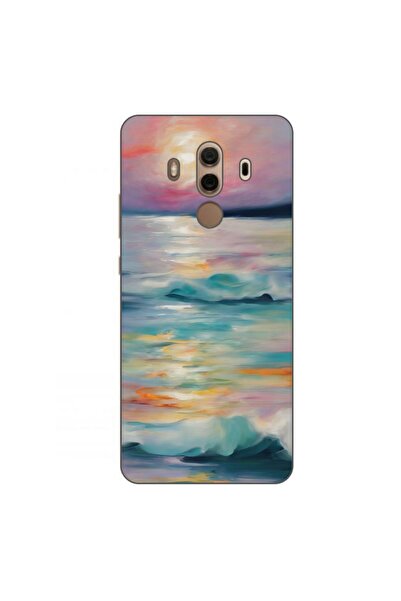 OEM Θήκη συμβατή με Huawei Mate 10 Pro από σιλικόνη gel TPU με σχέδιο ακουαρέ...