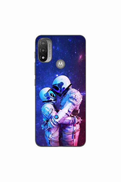 OEM Case compatible with Motorola Moto E20 Silicone Gel Tpu Model Astronauts ...