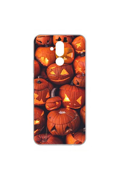 OEM Θήκη συμβατή με Huawei Mate 20 Lite Σιλικόνης TPU με σχέδιο Κολοκύθες Χάλ...