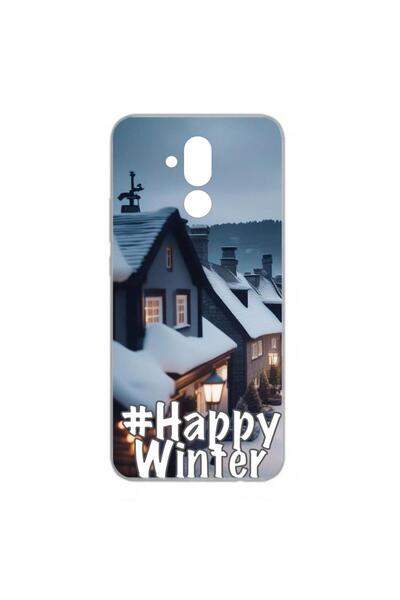 OEM Husa compatibila cu Huawei Mate 20 Lite Silicon Gel Tpu Model Happy Winter