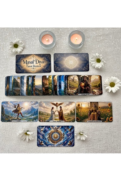 Ayışığı Desteleri Fairyland Tarot Deck - Special Panoramic Design