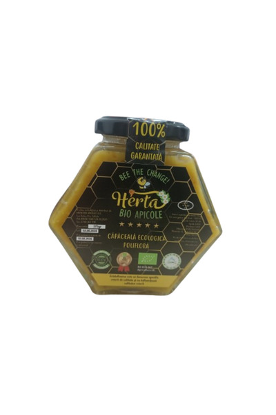 Herta Bio Apicole Capaceala Ecologica BIO de miere poliflora - 375g