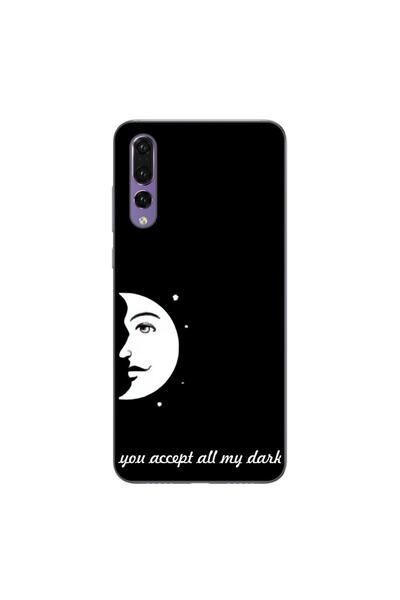 OEM Husa compatibila cu Huawei P20 Pro Silicon Gel Tpu Model Cupluri Model Luna