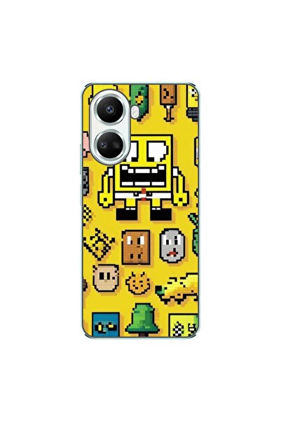 OEM Husa compatibila cu Huawei Nova 10 SE Silicon Gel Tpu Model Pixel Art Spo...