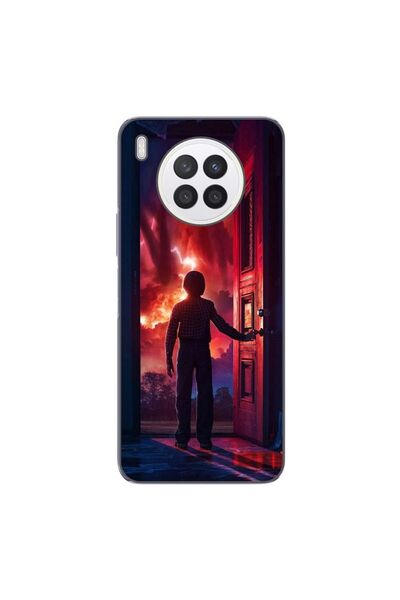 OEM Θήκη συμβατή με Huawei Nova 8i Σιλικόνης TPU με σχέδιο Stranger Things Do...