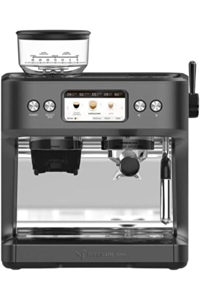 MEBASHI Commercial Coffee Machine with Grinder, 2.8L Tank, 20 Bar, TFT Screen...