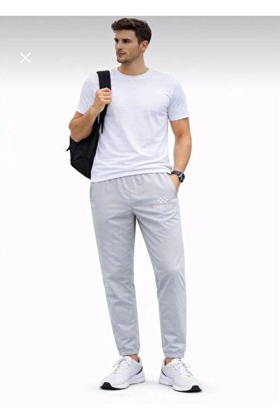 aykidsclup Men's Gray Summer Parachute Jogger Sweatpants 84943-