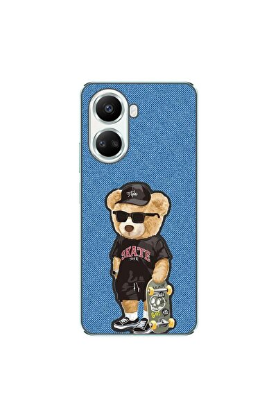 OEM Husa compatibila cu Huawei Nova 10 SE Silicon Gel Tpu Model Bear Skate Fa...