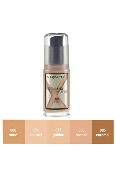 Max Factor SECOND SKIN FOUNDATION (MAKE UP) 070