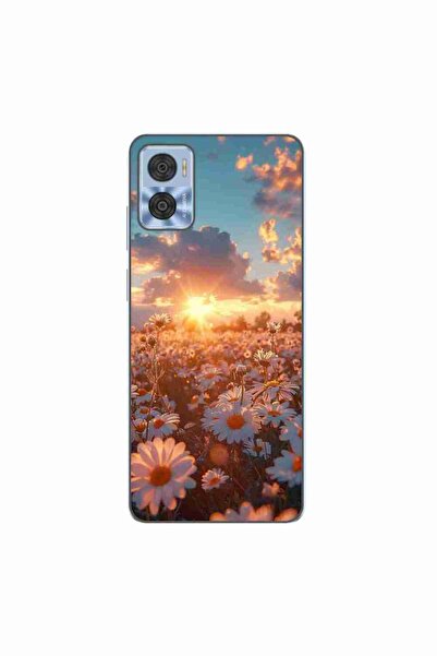 OEM Husa compatibila cu Motorola Moto E22, E22i Silicon Gel Tpu Model Rasarit...