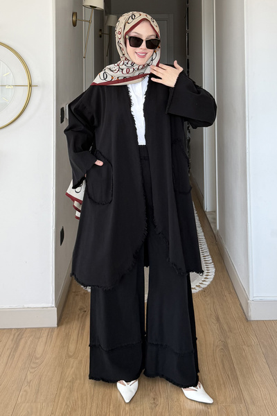 SaklıButik Aria Large Pocket Detailed Set