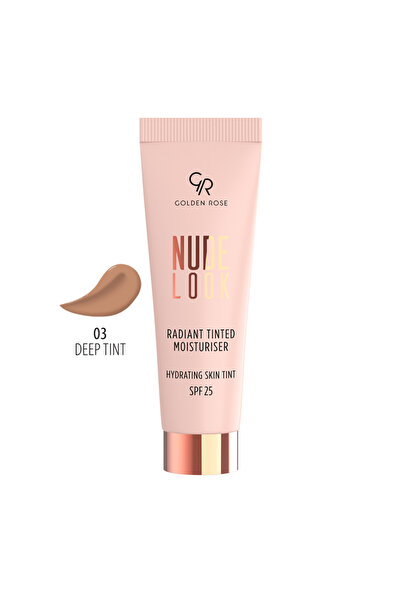 Golden Rose NUDE LOOK RADIANT TINTED MOISTURISER 03 DEEP TINT 32ML