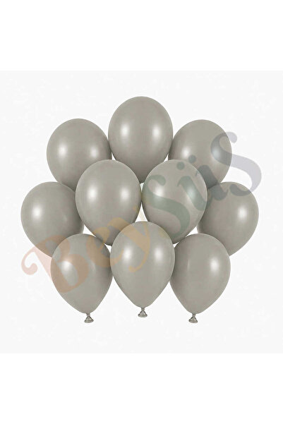 BeySüS Stone Color Latex Retro Balloon (13 cm) - 10 Pieces