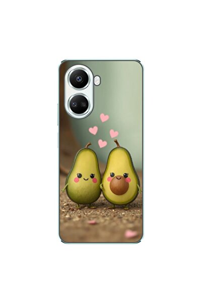 OEM Husa compatibila cu Huawei Nova 10 SE Silicon Gel Tpu Model Kawaii Avocad...