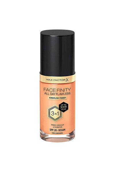 Max Factor FACEFINITY ALL DAY FLAWLESS LIQUID MAKE UP SPF20 C85 CARAMEL 30ML