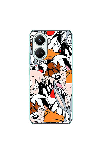 OEM Θήκη συμβατή με Huawei Nova 10 SE από σιλικόνη gel TPU με σχέδιο Looney T...
